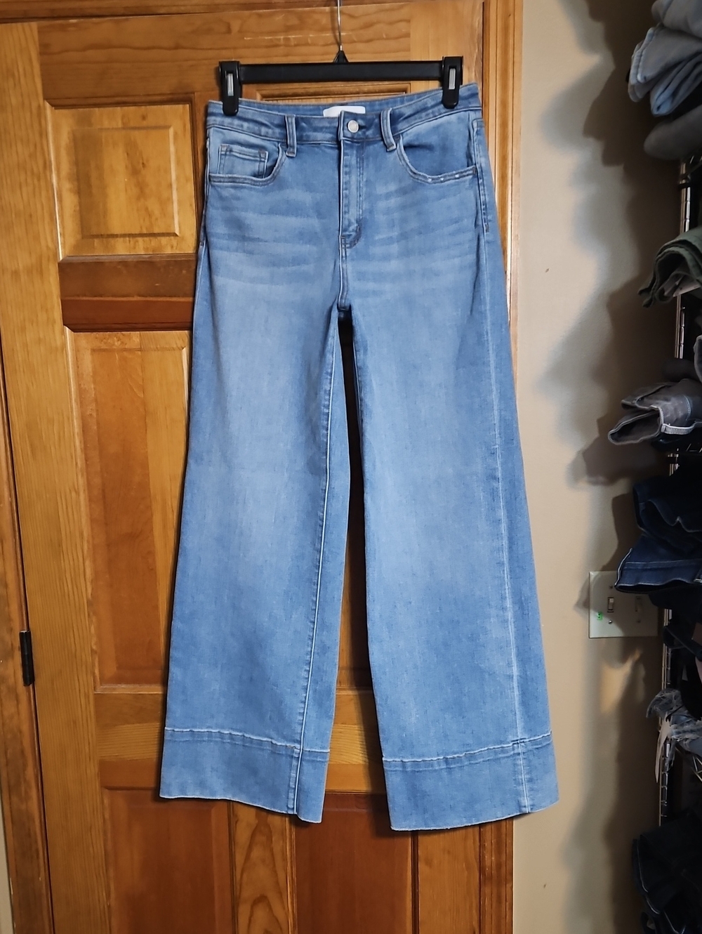 Vervet Olivia Wide-Leg High Waisted Denim Jeans - Picture 3 of 12